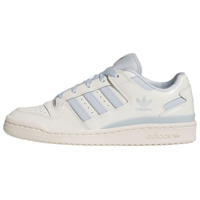 Adidas  Forum Low CL Off White Halo Blue Patent Women Sneakers JR0498
