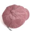 Vintage English Newsboy Cap - Women's Octagonal Beret | Baker Boy Hat for Autumn & Winter