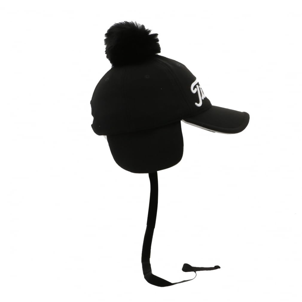 Titleist Women's Pom Pom Cap, Black, TH23WPWCK-0