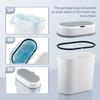 12L Smart Sensor Touchless Automatic Closing Trash Can Battery Powered for Kitchen Bathroom House Office