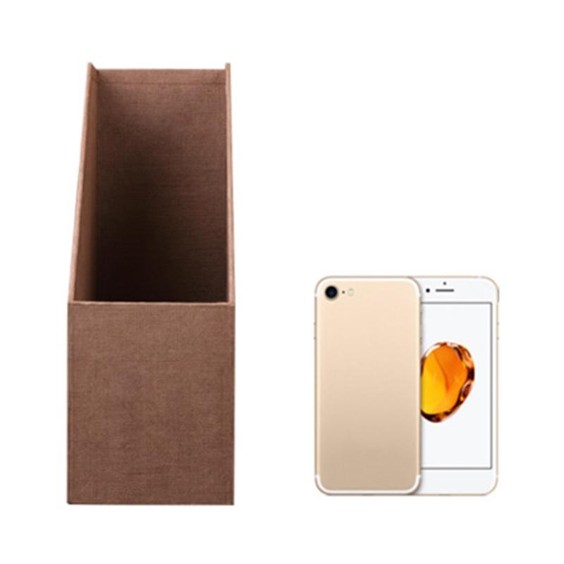 Umweltfreundlicher Vertikaler Tisch-Aktenhalter Schräger Buchhalter DIY Registerlasche Personalisierter Aktenhalter für Schule Zuhause