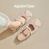 Augustus Den dopamine thick-soled bag head slippers women's 2025 new summer outer wear one-pedal sandals single shoes