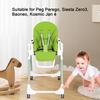 Baby Stroller Leather Cushion PU Composite Sponge Pad Baby Dining Chair Seat Cover Soft Breathable Replacement Chair Case Mat