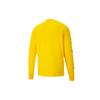 Puma Printed Crew Neck Sports Knit Pullover Sweatshirt Men Tops Lemon-Yellow 598682-99