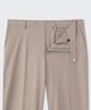 Musinsa Standard Sportive Straight Slacks [Grayish Beige]