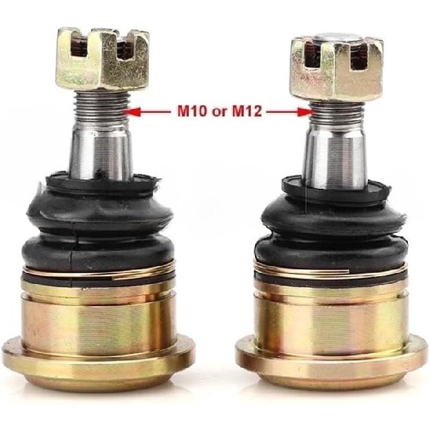 Ball Joint M10 M12 32x10mm Compatible With ATV 110cc 125cc 150cc 200cc 250cc UTV Go Kart Buggy Quad Bike Suspension(1 Pcs M12)