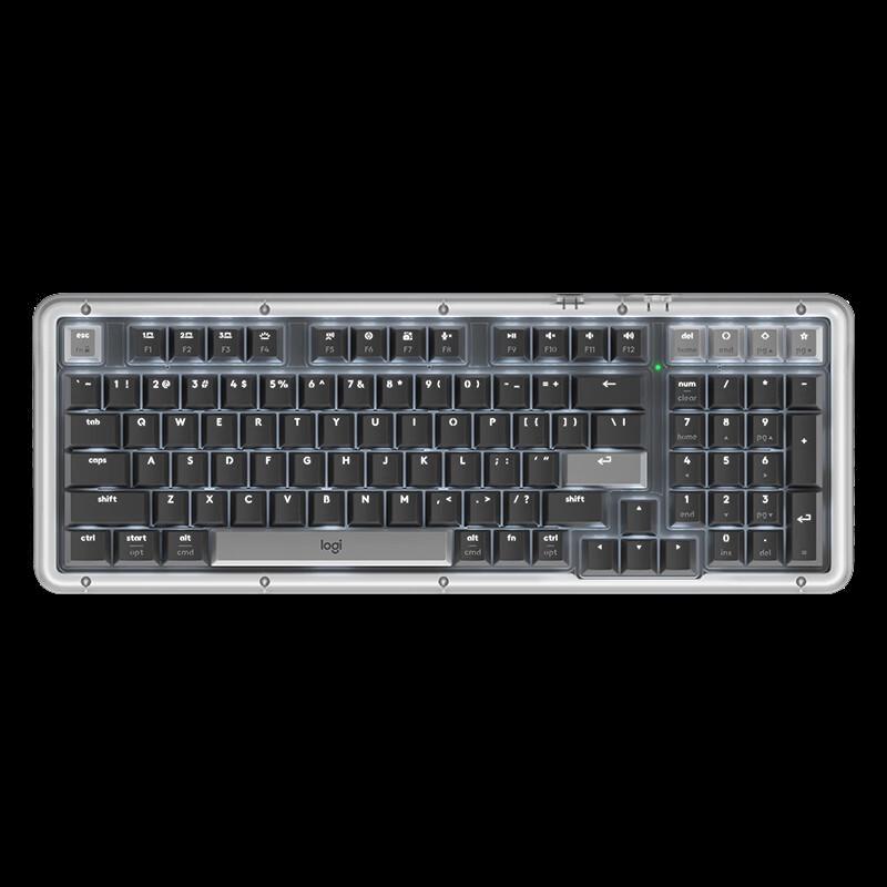 

Logitech ALTO KEYS K98M Amber Series AI Custom Wireless Mechanical Keyboard