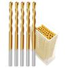 A58Z 1/8 Inch 50Pcs Drywall Router Bits - HSS Guide Point Drywall Cutting Drill Bits For Reliable Cuts On Drywall And Wood
