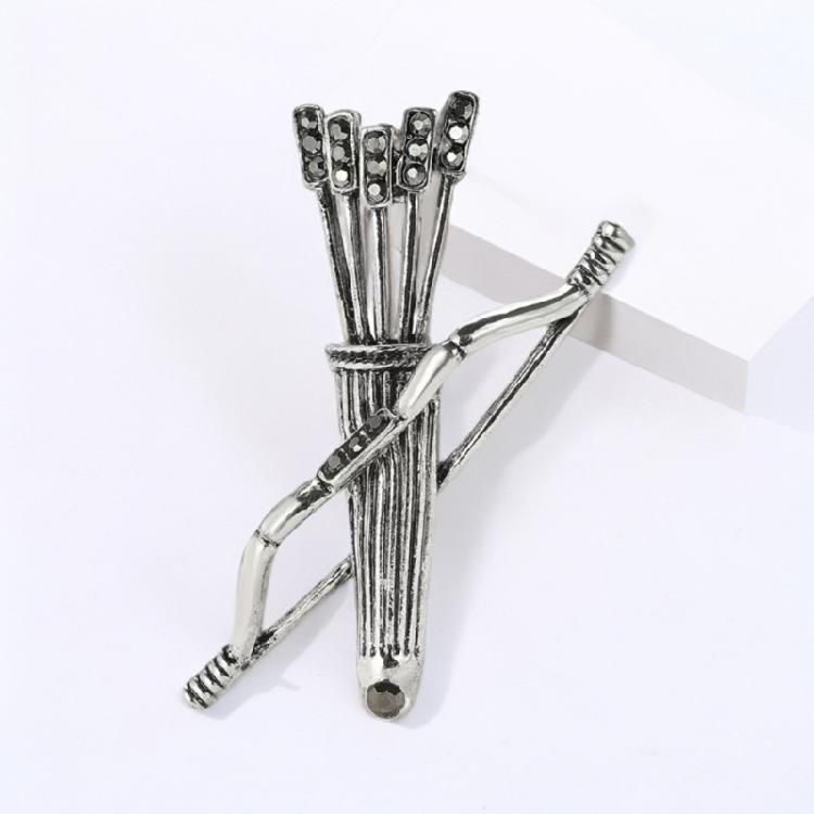 Retro Arrows Quiver Brooch Vintage Alloy Pin Accessory Great Gift For Friends Family On Anniversaries Parties