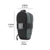 Bag Cycling Seat Pack Under Mountain Bikes Strap-on Large Capacity Attachment Travel Bike