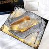 Silver women's high heels 2025 new spring sequined diamond crystal main dress wedding shoes Xiuhe pointed bridal wedding dress