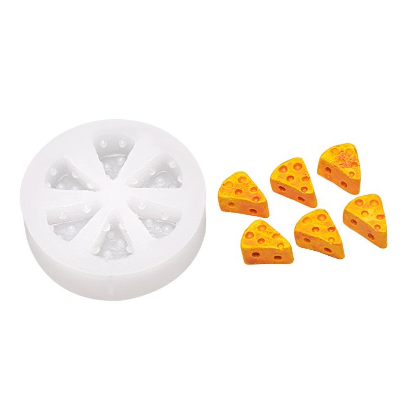 Fondant Cake Decorating Molds Silicones Molds Cheese Pattern Chocolate Molds Holiday Dessert Cake Baking Tool Nonstick 1
