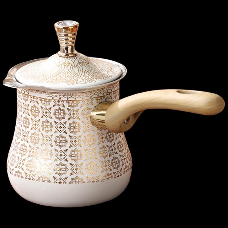 Kadijia KD Ethnic Style Stainless Steel Tea & Coffee Pot