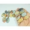382Cts. Natural Imperial Jasper Oval Shape Cabochon Loose Gemstone 19Pcs Lot C-2952