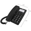 Spc Original – Wired Desk or Wall Phone, with Large Keys and Easy To Use, 3 Direct Memories, Volume of