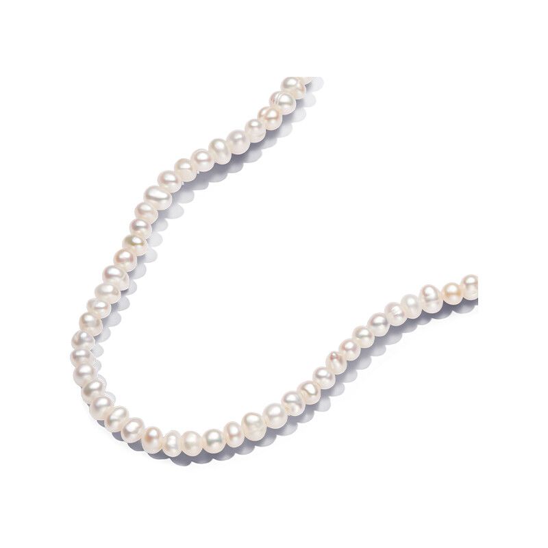 

PANDORA Pandora Essence Don t Cry Pearl T-Shaped Clavicle Chain Necklace Qixi Gift White -45cm