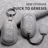 Leather Car Remote Key Case Cover Shell for Buick Verano Envision Avenir Lacrosse Regal Encore Excelle Enclave Anthem Cascada