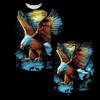 Nuovo set estivo da uomo T-shirt e pantaloncini Aquila Bandiera USA Set 3D Set due pezzi Tempo libero Moda Manica corta Set completo di abbigliamento