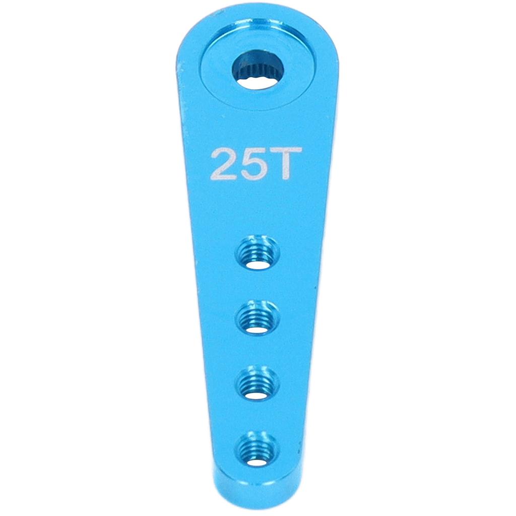 Servo Arm 1 8 1 10 Universal Lengthened 25T Single Sided Steering Aluminum Servo Horn Blue