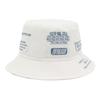New Era Golf Eimerhut mit Archivgröße GF BUCKET01 ARCHIVE LOGO AO WHI Logo, Weiß, M/L,