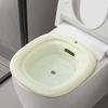 Bidet Ergonomic Curved Surface Design Comfortable Bath One-Button Drainage Non-Slip Basin Rim Physical Therapy Bidet