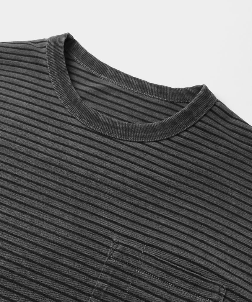 INDUST Pigment Fade Stripe Long Sleeve T-Shirt_3 Colors