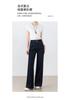 Loose wide-leg pants temperament slim high-waisted jeans mopping women's New Year ins trend new denim