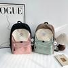 Schoolbag Junior High School Backpack Women's Spring Korean Style Fashion Large Capacity Color Matching Travel Backpack Male High School College