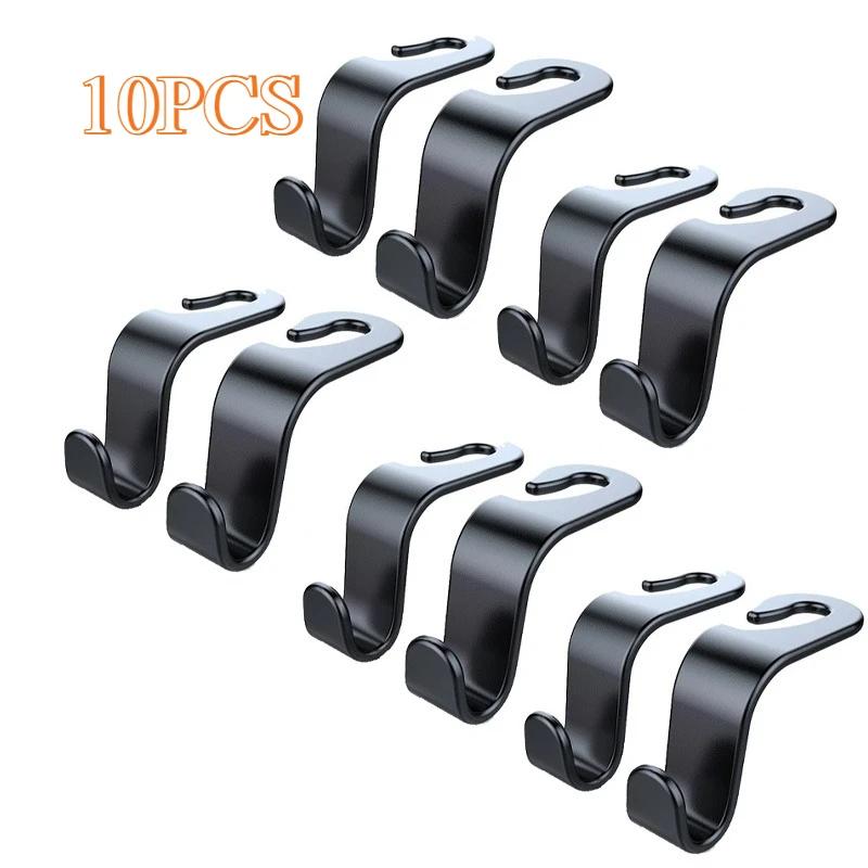 Xiaomi Multi Function Headrest Hooks Car Seat Back Storage Hanger Organizer Bag Coat Clip Fastener Auto Interior Organizing Accessories