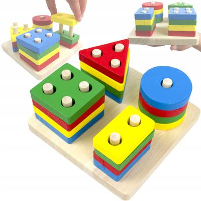 Lt430 Wooden Shape Sorter Puzzle