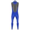 Mens Glossy Sheer Mesh Jumpsuit Front Zipper Sleeveless Design Zipper Crotch Long Leg Catsuit