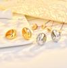 Cold Wind Advanced Sense of Glossy Drop Earrings Earrings Small Earrings Earrings Female Hypoallergenic Hoops
