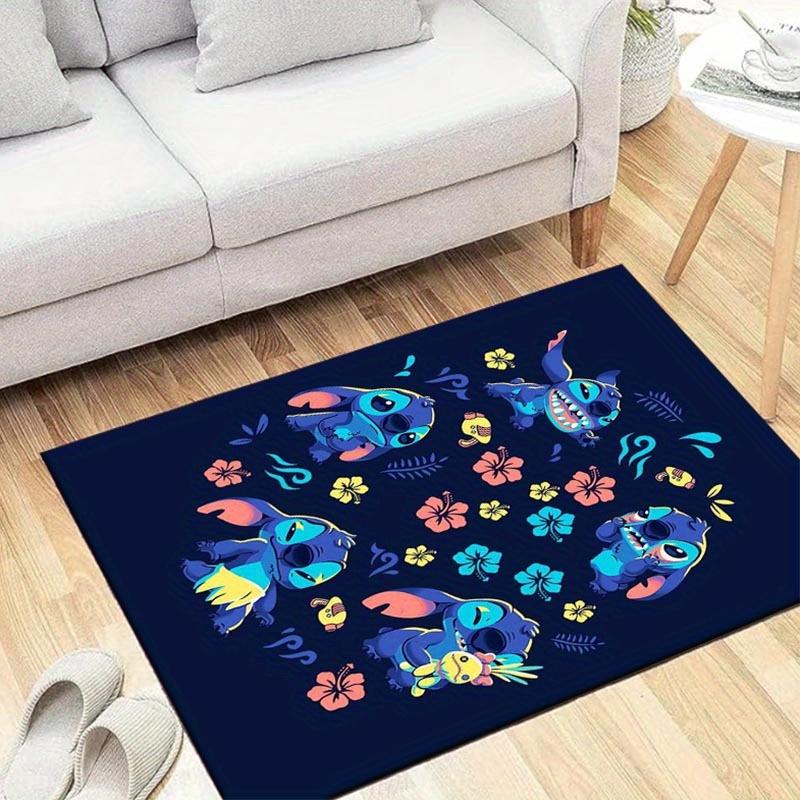 

1pc Stitch Pattern Area Rug Soft Flannel Floor Mat for Living Room,Office,Bedroom and Carpet,Sofa Coffee Table Floor Mat 60cm by 90cm