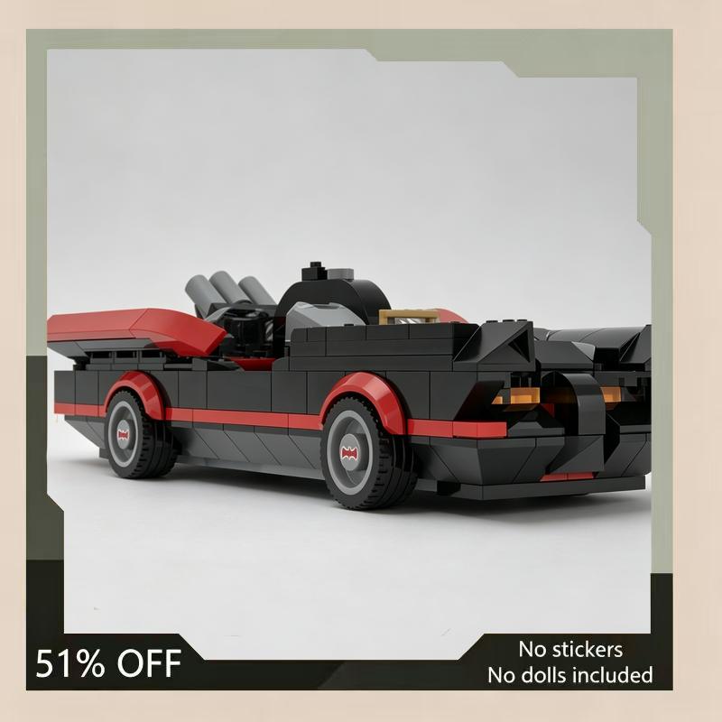 305PCS Classic 1966 Hero Car MOC Building Blocks Vehicle DIY Assembly Creative Puzzle Toy Gift