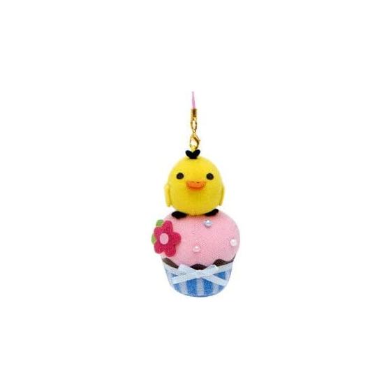 

San-X Rilakkuma Mobile Cleaner Plush Toy Kiiroitori MK87701