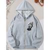 Unisex Fashion Casual Sports Hoodie Jacket for Boys, Girls and Teenagers, Spring and Autumn Styles, Personalized Palm Trendy Print Design