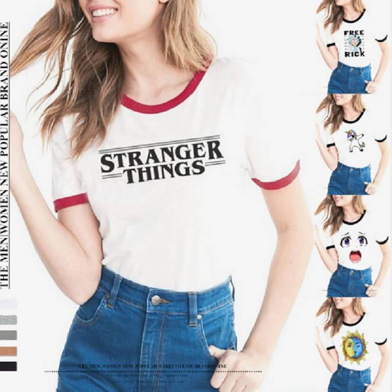 Trendy Things Summer T-shirt Loose Fit Couples Design Graphic Tee For Youth