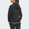 Adidas Wind.Rdy Long Sleeve Jacket Letter Logo Print Golf Sports Hooded Jacket Women Jacket Black HY0848