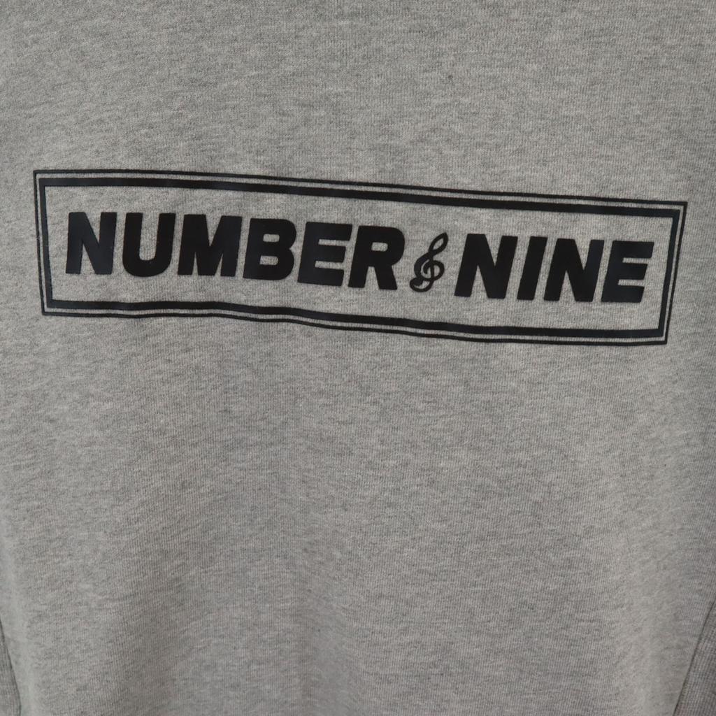 NUMBER (N)INE DENIM Long Sleeve Sweat Trainer L Gray Men's Used