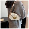 Women's bag New niche girls shoulder bag Stylish and simple work commuter bag Girls PU armpit backpack