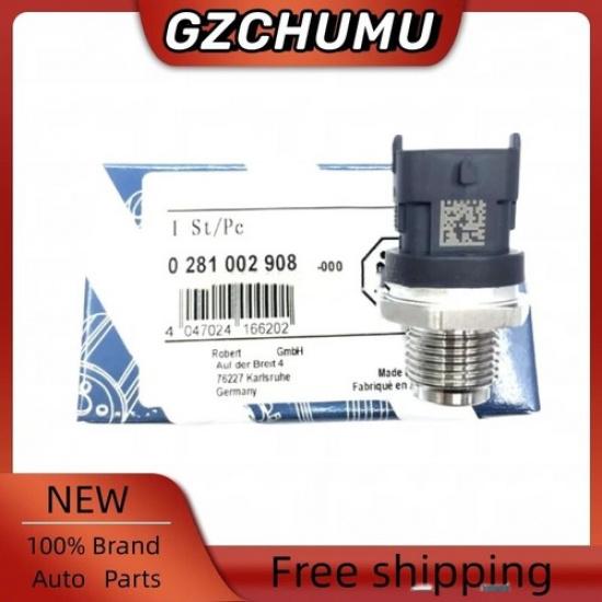 Fuel Rail Pressure Sensor 0281002908 For KIA Sorento Hyundai 2.5 CRDi Mitsubishi