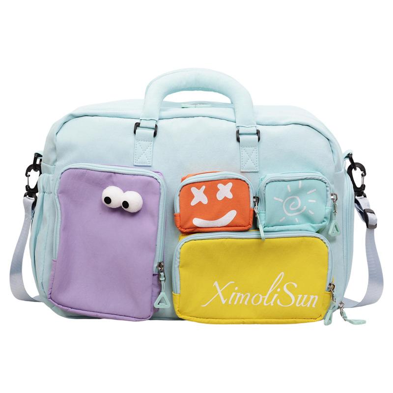 Dopamine Large-Capacity Short-Distance Portable Travel Bag, Women'S Light Business Travel Bag, Sports Fitness Bag