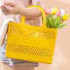 Shower Caddy Basket With Handles Portable Large Capacity Drainage Box Household Storage Basket For Camp Bathroom Beach Dorm Gym