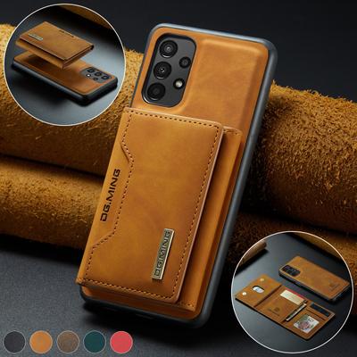 Prabangus smūgiams atsparus odinis piniginės dėklas, skirtas Samsung Galaxy A13 4g A23 A53 A33 A73 A52s A52 A 13 5g anti-shock Protective Coque