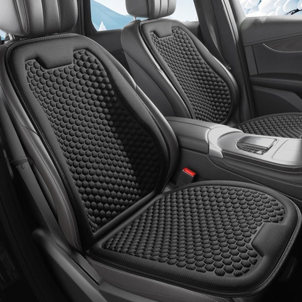 Comfortable Black Cool Sedan Seat Cushion Breathable Gray Knitted SUV Seat Cushion Office