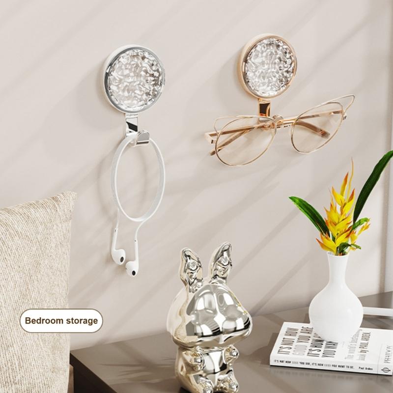 4 Stück Klebehaken Badezimmer Rostfrei Wasserdicht Starke Tragkraft Wandhaken Aufbewahrung Organisiert Ideal für Mieter