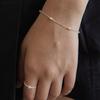 Tatiana (925 Silver) Pearl Connect Chain Bracelet BR2186