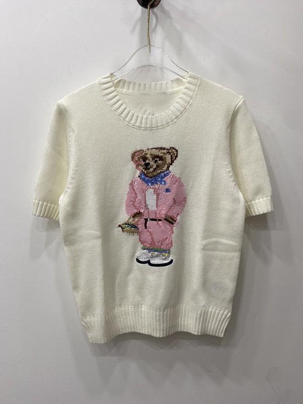 

Бестселер Жіночий светр з вовняної суміші, жакардовий, з мультяшним ведмедиком - Високоякісний, високоеластичний для осені та зими L