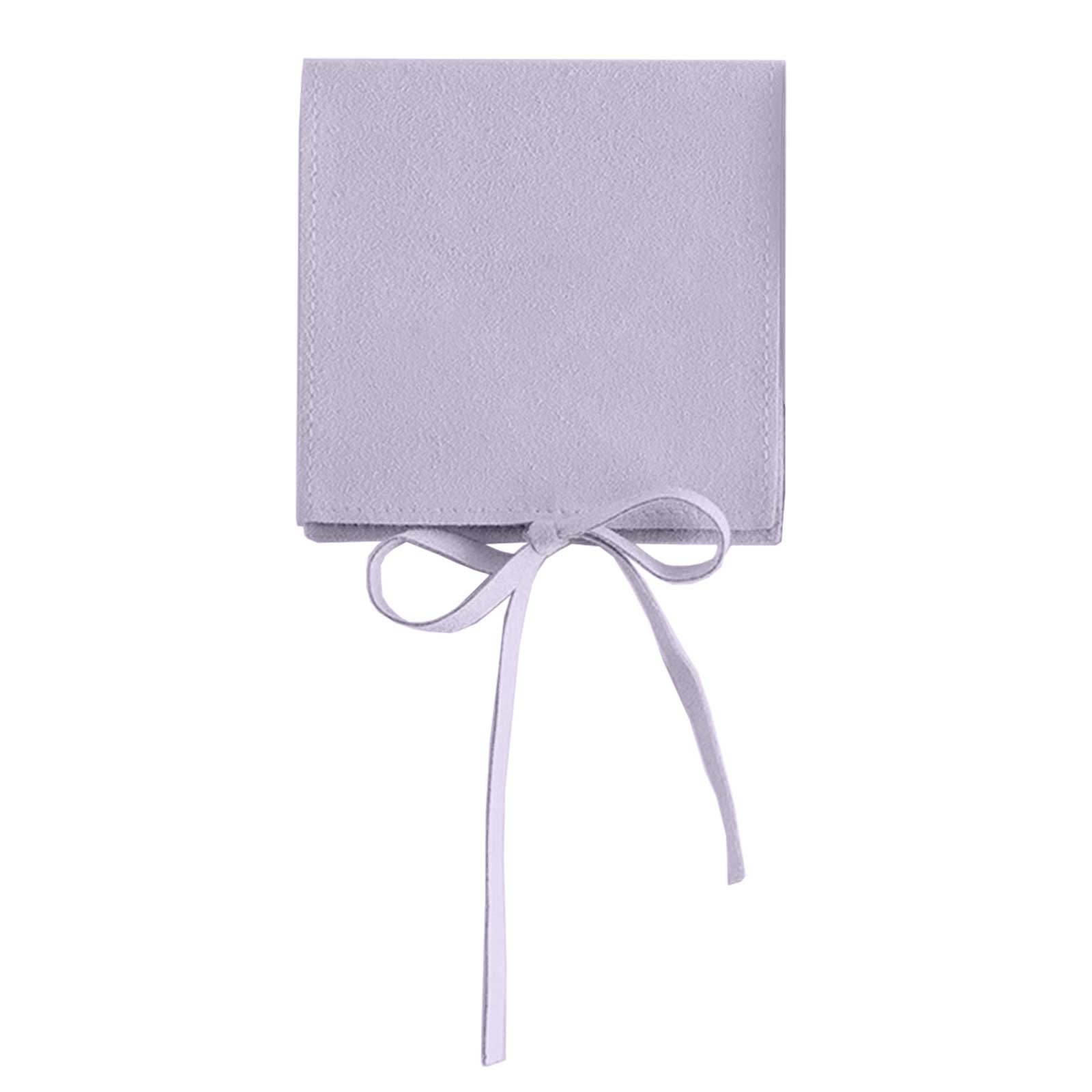 

Мешочки из микрофибры для упаковки ювелирных изделий, обручальных колец, сережек, ожерелий, рождественских подарков, подарочные пакеты, маленькие бархатные мешочки фиолетовый