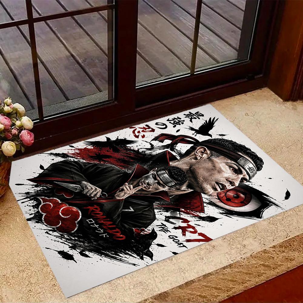 Ronaldo's Number Seven Jersey Floor Mat Perfect for Decorate Room Playrooms Bedrooms Game Room Antislip Carpet Anime Office Decor Wedding Party Gift